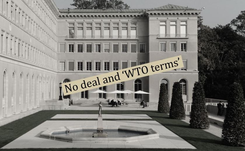 No deal and “WTO terms”