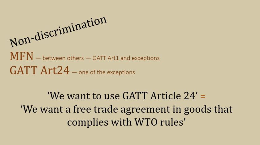 GATT Article 24 is often cited incorrectly.